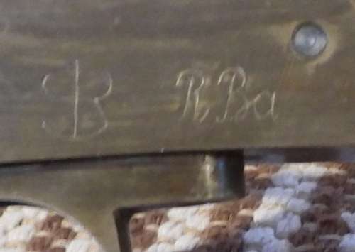 Old line throwing/flair gun, still seems to opperated, untested have no cartridges, has markings,