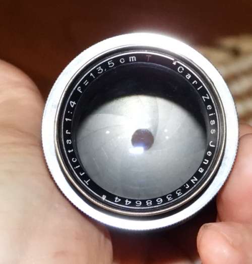2 Carl Zeiss Lenses, probably for leica, photos show exact items on sale,