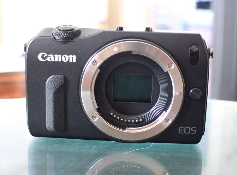 Canon EOS M with 22mm stm lens, Mint condition, photos show exact item on sale