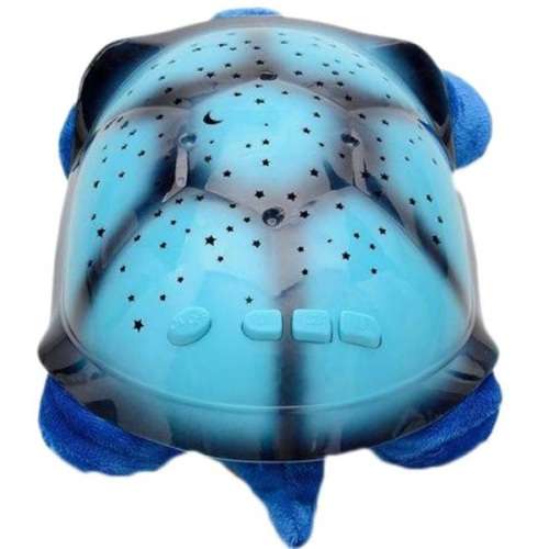 Magic Turtle Night Light Constellation Lamp - Blue