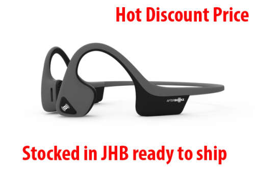 Aftershokz Trekz Air Open Ear Wireless Bone Conduction Headphones Slate Grey AS650SG