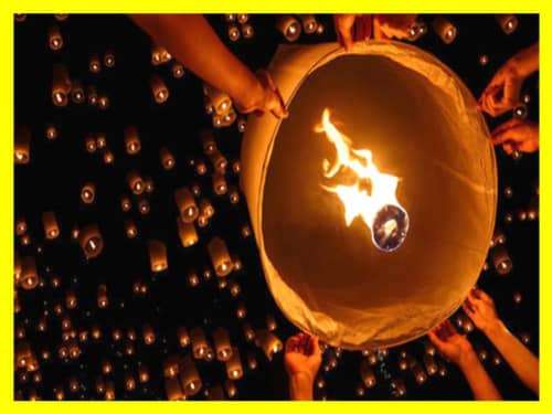 PACK OF 10 SKYLIGHTS (WISHING LIGHTS)