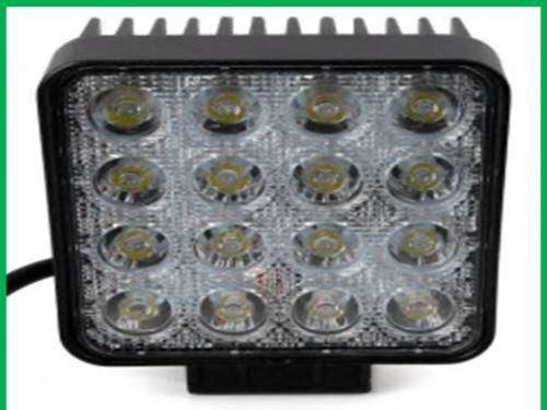 4 INCH 48 WATTS SQUARE LED SPOT WORK LIGHT FOR OFF ROAD 4X4VEHICLES,BOATS,CAMPING