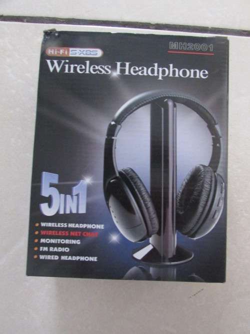 HI-FI S.XBS WIRELESS HEADPHONE 5 IN 1
