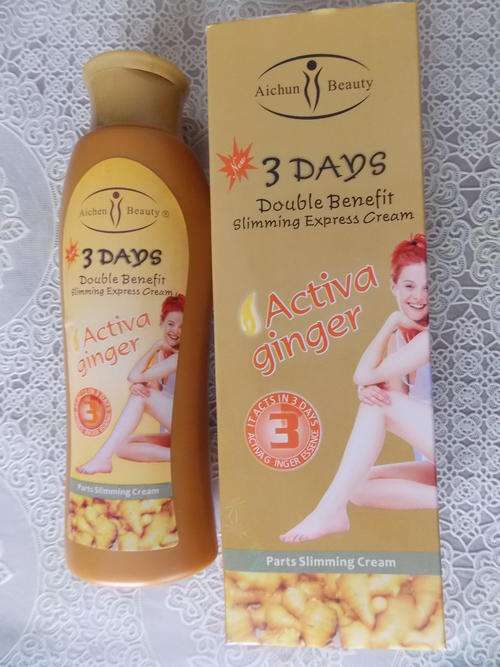 SLIMMING EXPRESS 3 DAY DOUBLE BENNIFIT ACTIVE GINGER CREAM