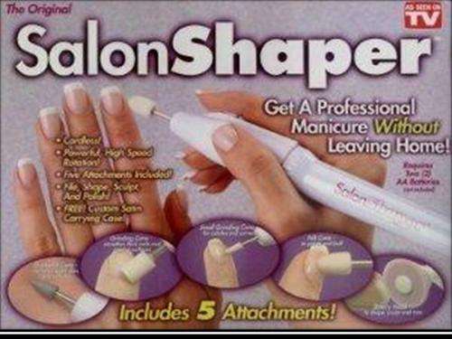PROFESIONAL SALON SHAPER MANICURE MACHINE WITH 5 ATTACHMENTS