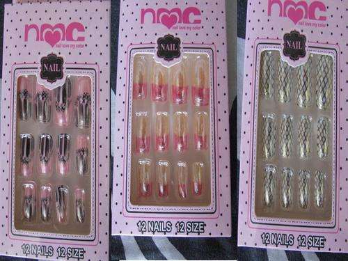 THREE SETS OF 12 NAILS ON SPECIAL(36 NAILS)