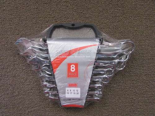 DISEN TOOLS COMBINATION WRENCH SET (8 PIECE)