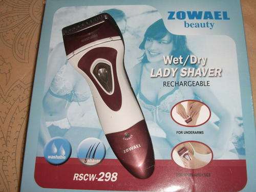 WET AND DRY RECHARGEABLE LADYS SHAVER