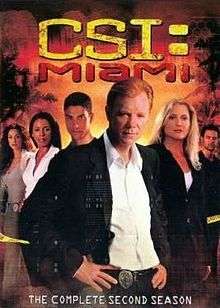 CSI  Miami Complete  season 2 DVD