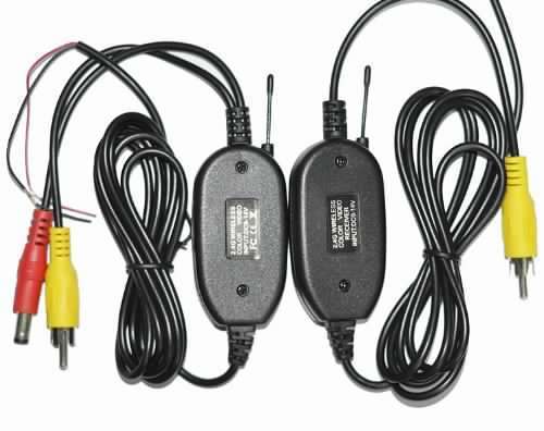 2.4Ghz Wireless Video Transmitter and Receiver for Car Rear View Camera