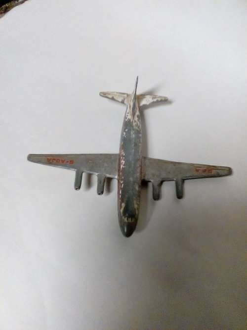 VERY RARE ND OLD DINKY TOYS VISCOUNT METAL AIRPLANE (MADE IN ENGLAND.. MECCANO LTD)C DESC
