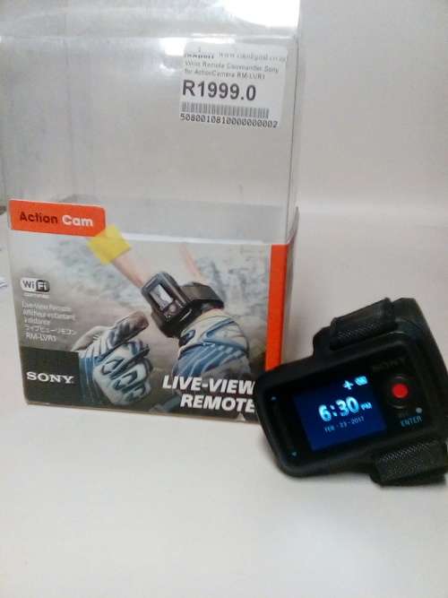 SONY WRIST REMOTE COMMANDER FOR ACTION CAMERA RM-LVR1