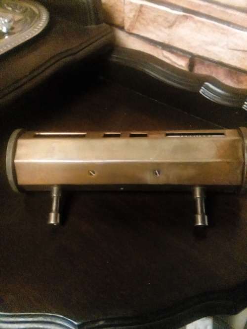 SUPER RARE SOLID BRASS VINTAGE DESKTOP CALENDAR (Rotatable day,date and month)