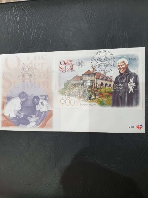RSA..1999 FDC  ST.JOHN 900TH ANNIVERSARY/GREAT CONDITION