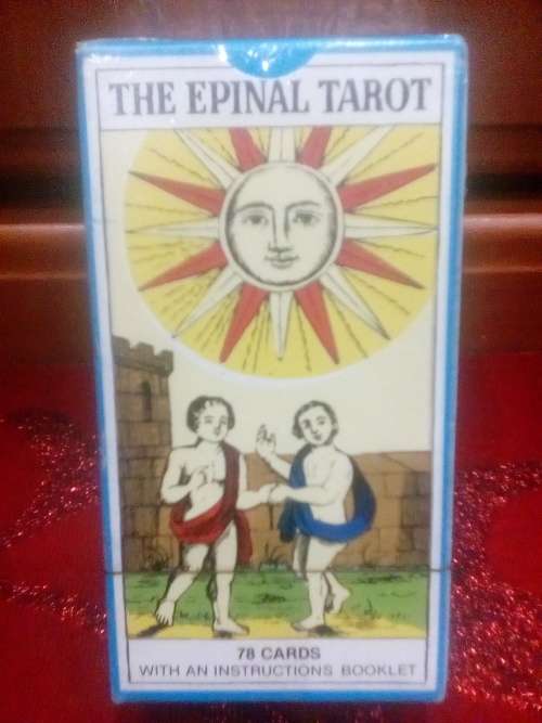 THE EPINAL TARROT 78 CARDS (UNUSED/SEALED)WITH INSTRUCTION BOOKLET (made in france)