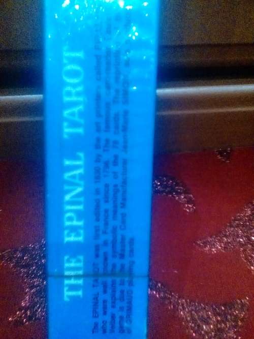 THE EPINAL TARROT 78 CARDS (UNUSED/SEALED)WITH INSTRUCTION BOOKLET (made in france)