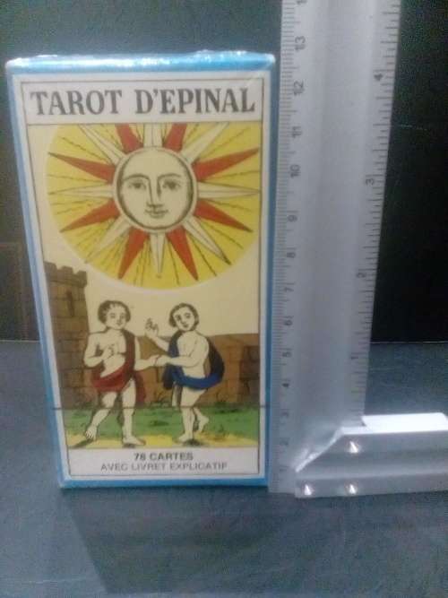 THE EPINAL TARROT 78 CARDS (UNUSED/SEALED)WITH INSTRUCTION BOOKLET (made in france)
