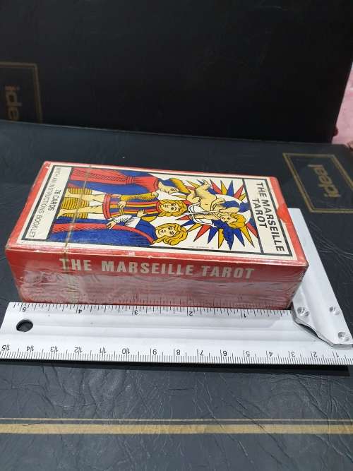 THE  MARSEILLE TAROT 78 CARDS (SEALED/UNOPENED)MADE IN FRANCE
