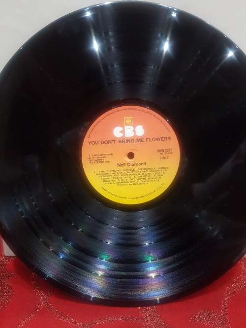 NIEL DIAMOND LP YOU DON'T BRING ME FLOWERS