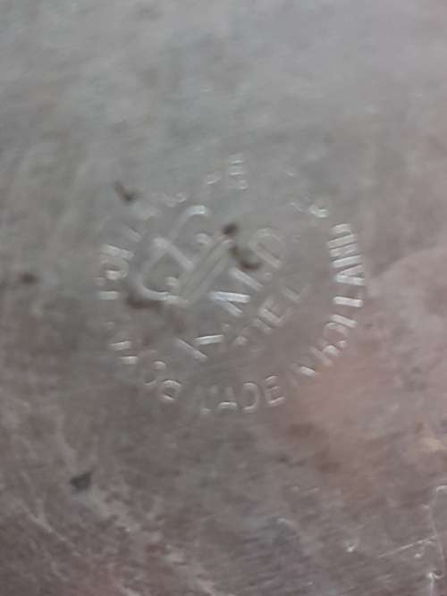 MINIATURE COPPER MILK CAN ND ROYAL HOLLAND PEWTER JUG (ONE BID FOR BOTH)