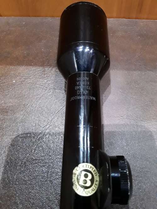 BUSHNELL RIFLE SCOPE 4X40 WATERPROOF