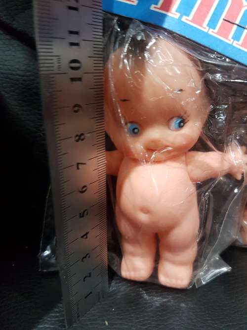 FOUR PRIMA KEWPIE DOLLS IN ORIGINAL PACKAGING (ALL FOR ONE BID)