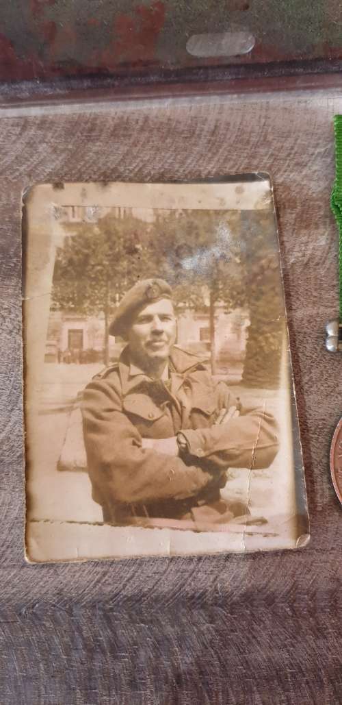 WW2 MEDALS AWARDED TO N.J.SMALL WITH HIS PHOTO