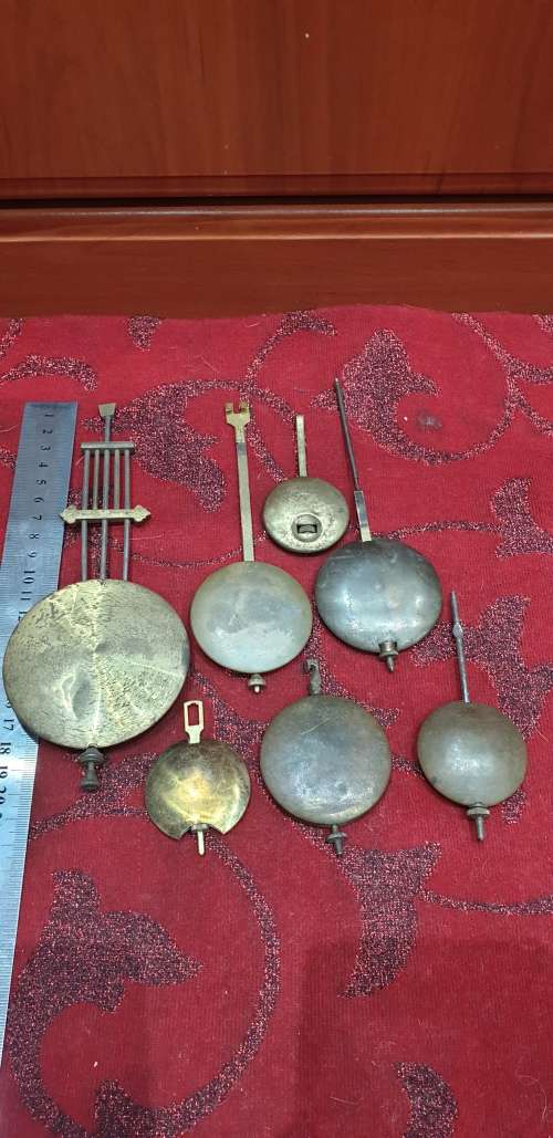 JOB LOT VINTAGE CLOCK PENDULUM