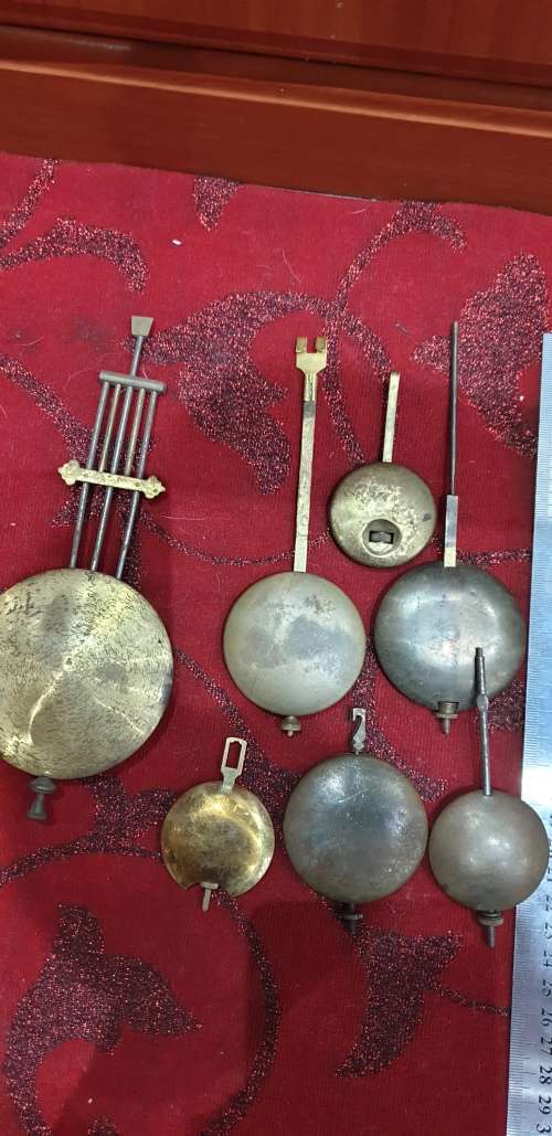 JOB LOT VINTAGE CLOCK PENDULUM