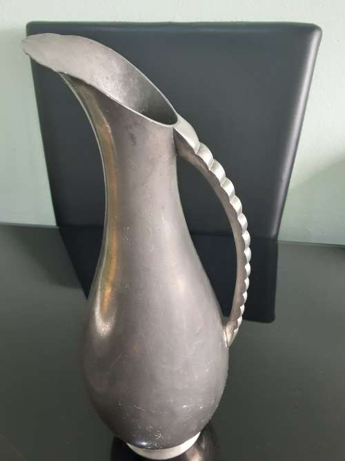 LOVELY REAL PEWTER WATER PITCHER