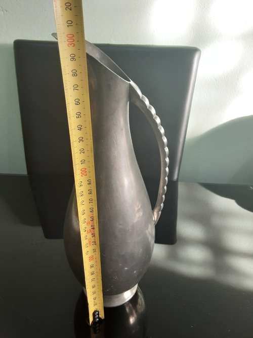 LOVELY REAL PEWTER WATER PITCHER