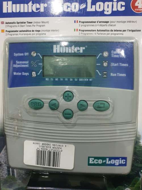 HUNTER ECO LOGIC 4 STATION INDOOR CONTROLLER