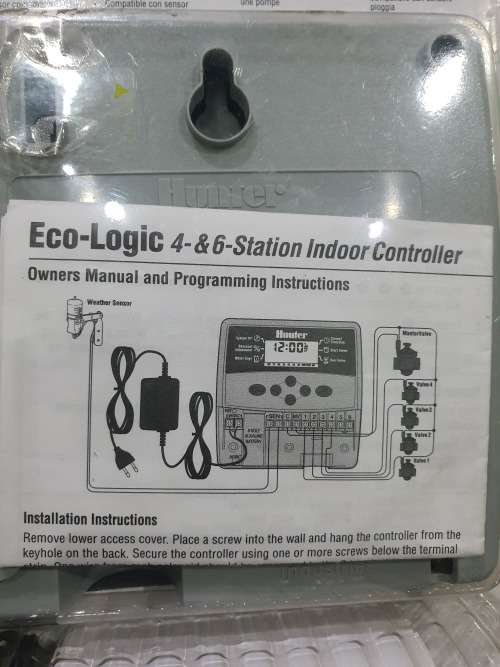 HUNTER ECO LOGIC 4 STATION INDOOR CONTROLLER