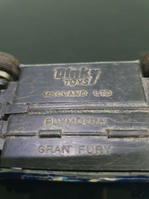 DINKY TOYS PLYMOUTH MECCANO..MADE IN ENGLAND