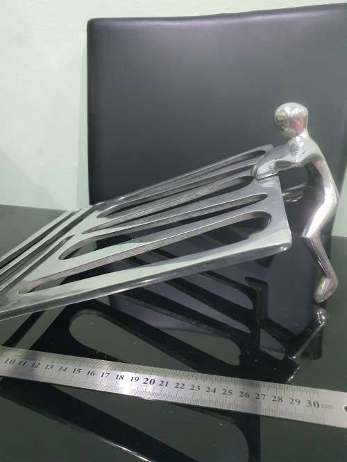 CAROL BOYES STYLE PEWTER RECIPE STAND