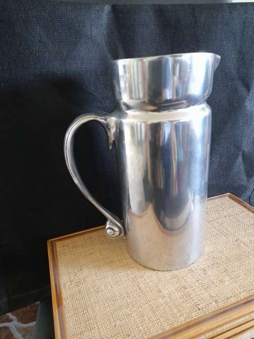 STUNNING CARROLL BOYES STYLE PEWTER JUG