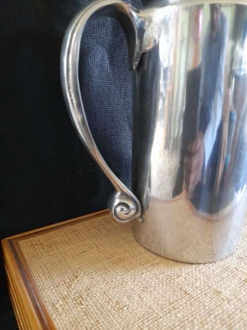 STUNNING CARROLL BOYES STYLE PEWTER JUG
