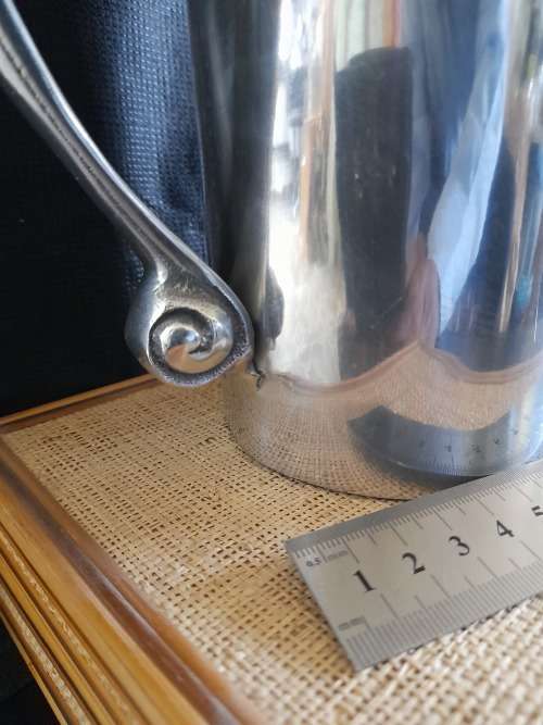 STUNNING CARROLL BOYES STYLE PEWTER JUG