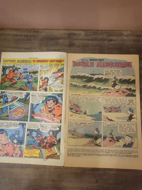 6 X VINTAGE PAPERBACK COMIC BOOKS (PLEASE SEE PICS)