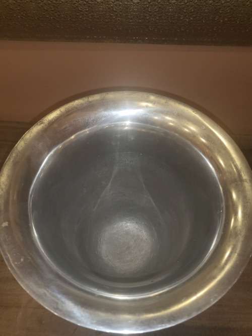 VINTAGE CAROL BOYES STYLE SILVER PLATED CHAMPAIGN BUCKET HOLDER