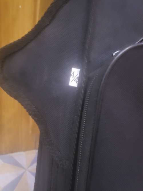 VIOLIN (COMES WITH VIOLIN BOW)  (SELLING AS PER PICS) (NEEDS SOME ATTENTION)