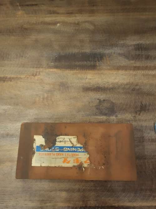 VINTAGE MAKITA SHARPENING STONE