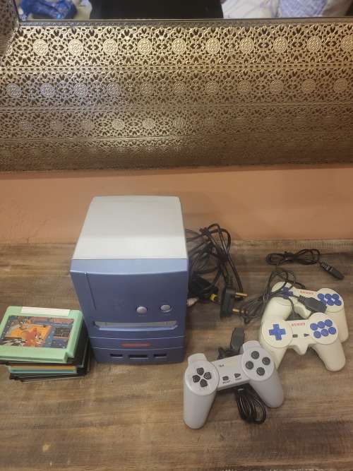 FALCON TV GAME - WORKING - COMES WITH 3XJOYSTICKS, 6 GAMES AND POWER SUPPLIES (SEE PICS FOR MORE DET