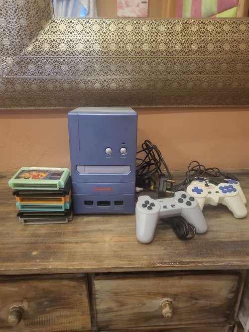 FALCON TV GAME - WORKING - COMES WITH 3XJOYSTICKS, 6 GAMES AND POWER SUPPLIES (SEE PICS FOR MORE DET