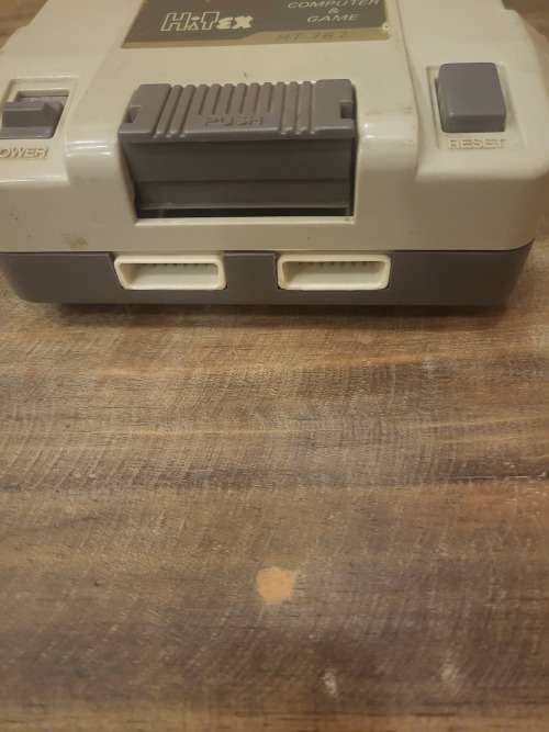 HITEX TV GAME - COMES WITH POWER SUPPLIES, 2XJOYSTICK & 6 GAMES - NOT TESTED - SELLING AS IS