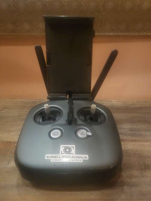 DRONE CONTROLLER DJ 1 (RUSSEL MACLAUGHLIN CINEMATOGRAPHER) (NOT TESTED - ITEM FROM DECEASED ESTATE)