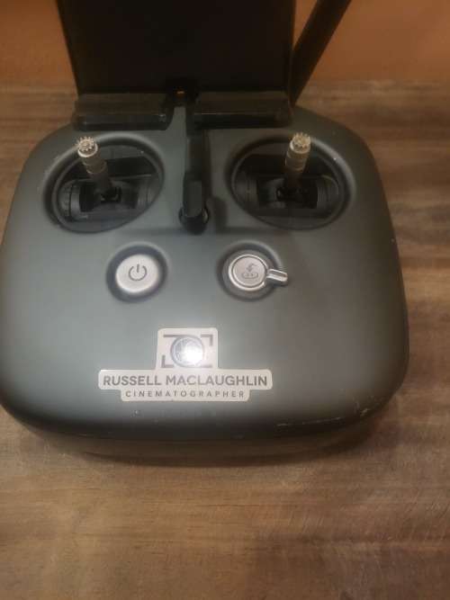DRONE CONTROLLER DJ 1 (RUSSEL MACLAUGHLIN CINEMATOGRAPHER) (NOT TESTED - ITEM FROM DECEASED ESTATE)