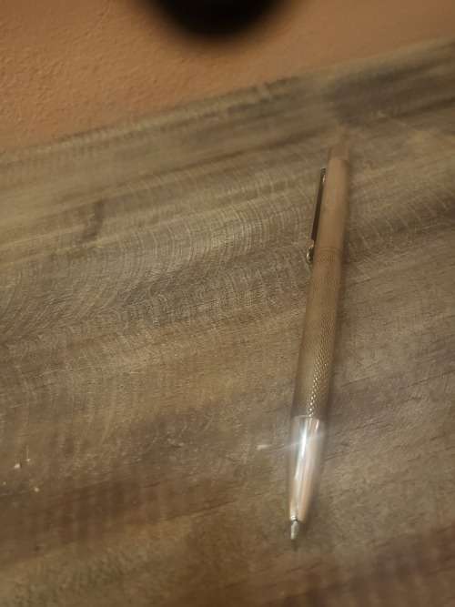 ANTIQUE 925 SILVER BALL PEN & LETTER OPENER (PEN WRITES)