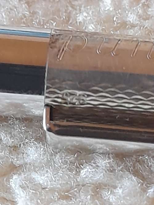 ANTIQUE 925 SILVER BALL PEN & LETTER OPENER (PEN WRITES)